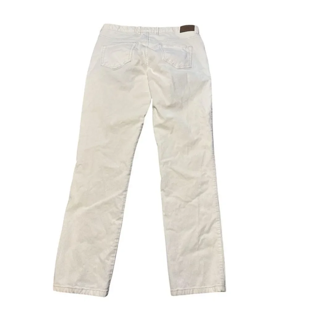 Peter Millar Crown Pants Mens 36x30 Stone Classic Superior Soft Corduroy Trouser